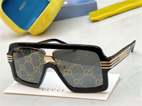 how can you tell real gucci sunglasses from fake|knockoff gucci sunglasses female.